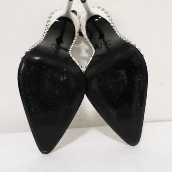 Alexander Wang Rina Pumps White Studded Size 35 - Picture 11 of 12